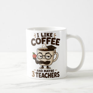 Cadeau drôle de tasse à café pour enseignant