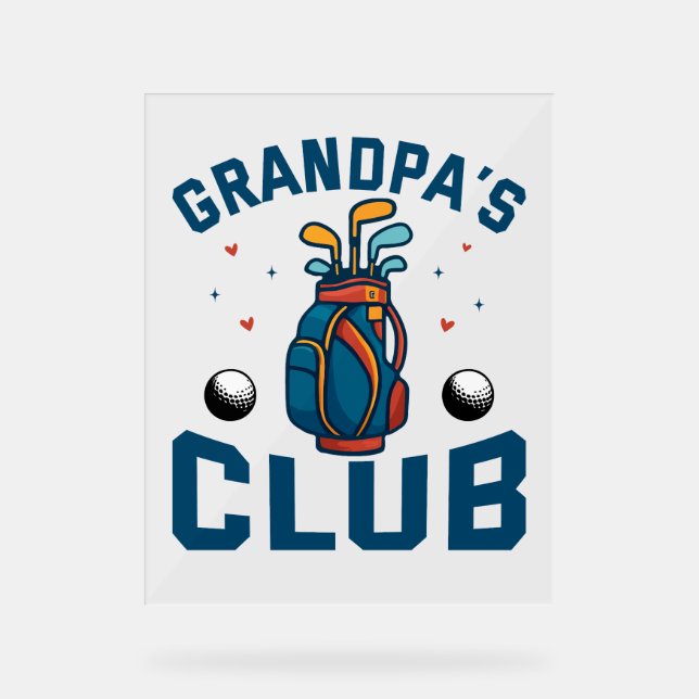 Cadeau du club de golf de grand-père (Recto)