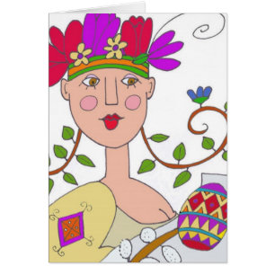 Cadeau d'un premier art populaire ukrainien de