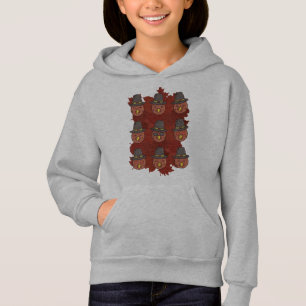 Cadeau Émoticône Visage de Dinde de Thanksgiving