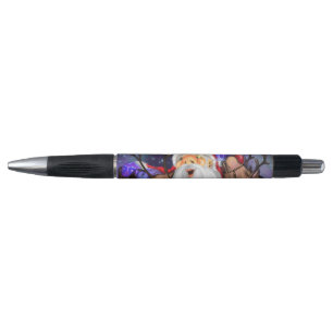 Cadeau en stylo de Noël Père Noël et Reindees s'am