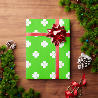 Cadeau Enveloppement en papier aromatisé au trèfle