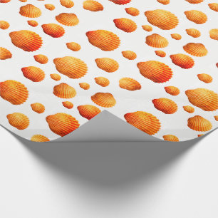 Cadeau Envelopper les coquillages en papier