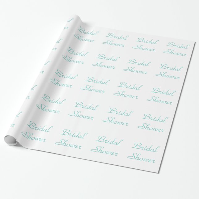Cadeau Épousant le papier d'emballage bleu - Fête de la (Déroulé)