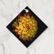 Étiquettes Cadeaux Dahlia