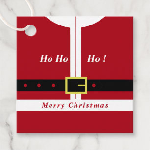 Cadeau Étiquettes cadeaux de Noël du Père Noël