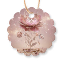 Étiquettes Cadeaux Elite Neon Mandala Floral à Déc