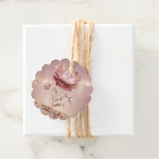 Cadeau Étiquettes Cadeaux Elite Neon Mandala Floral à Déc