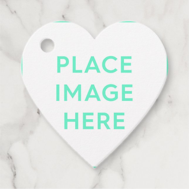 Cadeau Étiquettes cœurs (Devant)
