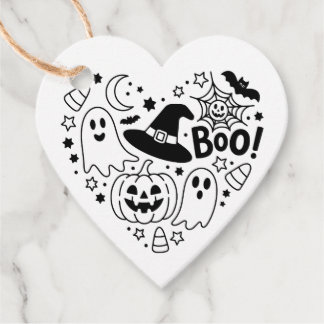 Cadeau Étiquettes de cadeaux Halloween, étiquettes de cad