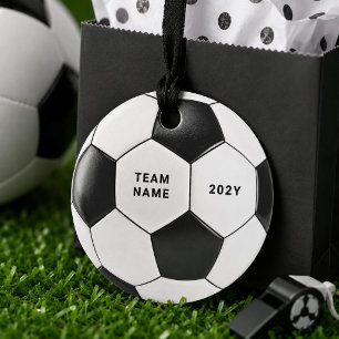 Cadeau Étiquettes de favoris de ballon de football Étiq
