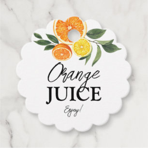 Cadeau Étiquettes de jus pour bar à Mimosa de fête prénup