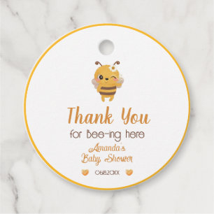 Cadeau Étiquettes de remerciement pour Baby Shower Momie 