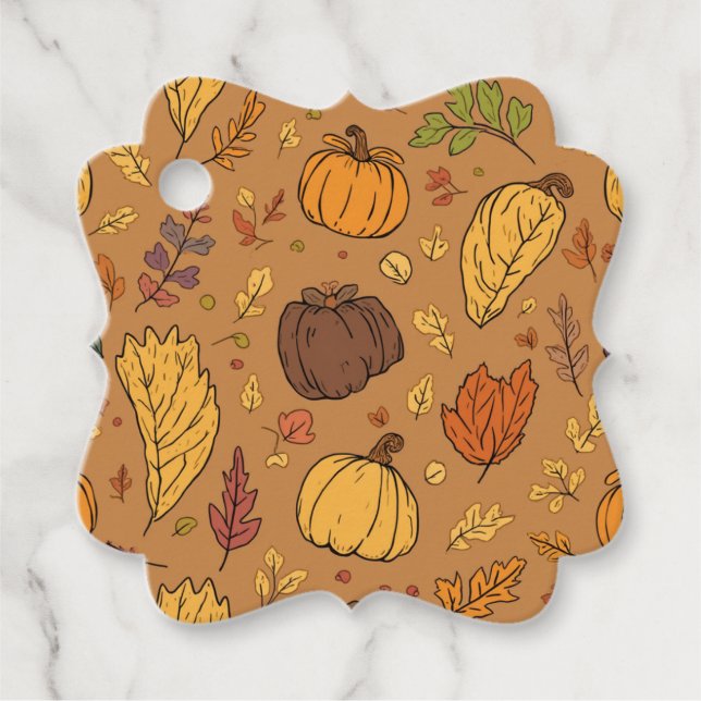 Cadeau Étiquettes fantaisies (Devant)