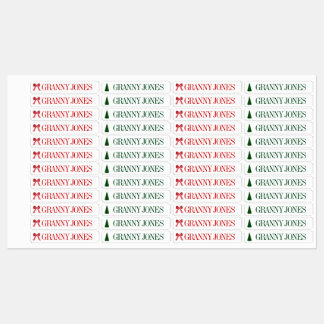 Cadeau familial Étiquette personnalisable Grand-mè