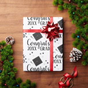 Cadeau Félicitations Papier d'enveloppement Grad 2024
