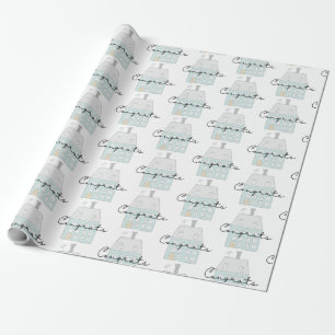 Cadeau Félicitations Pour Votre Nouveau Papier D'Envelopp
