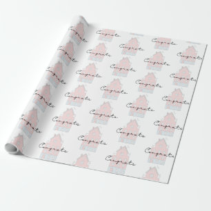 Cadeau Félicitations Pour Votre Nouveau Papier D'Envelopp