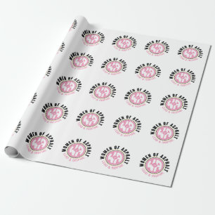 Cadeau Femmes de papier d'enveloppement d'asphalte
