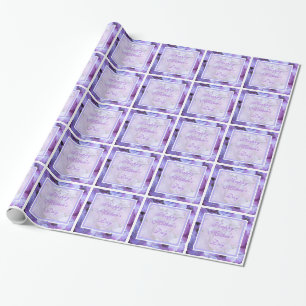 Cadeau Fête des mères Hydrangea Papier à envelopper cadea