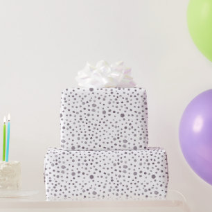 Cadeau Fig Confetti Aquarelle points Papier d'enveloppeme