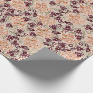 Cadeau Fleurs de champ Papier à envelopper
