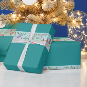 Cadeau Fleurs Papier à envelopper