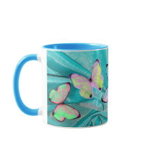 Cadeau Girly ! La tasse de papillon, ajoutent le