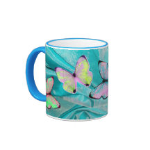 Cadeau Girly ! La tasse de papillon, ajoutent le