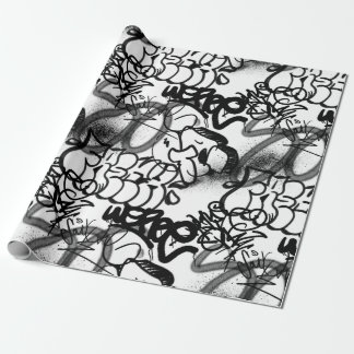 Cadeau Graffiti d'art urbain papier Motif d'enveloppement