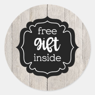 Cadeau gratuit à l'intérieur des autocollants rust