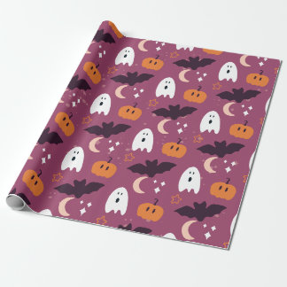 Cadeau Halloween non si éffrayant Papier à envelopper