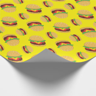 Cadeau Hamburger Anniversaire Burger Papier d'enveloppeme