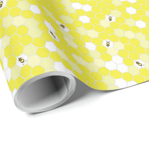 Cadeau Happy Bee papier d'emballage