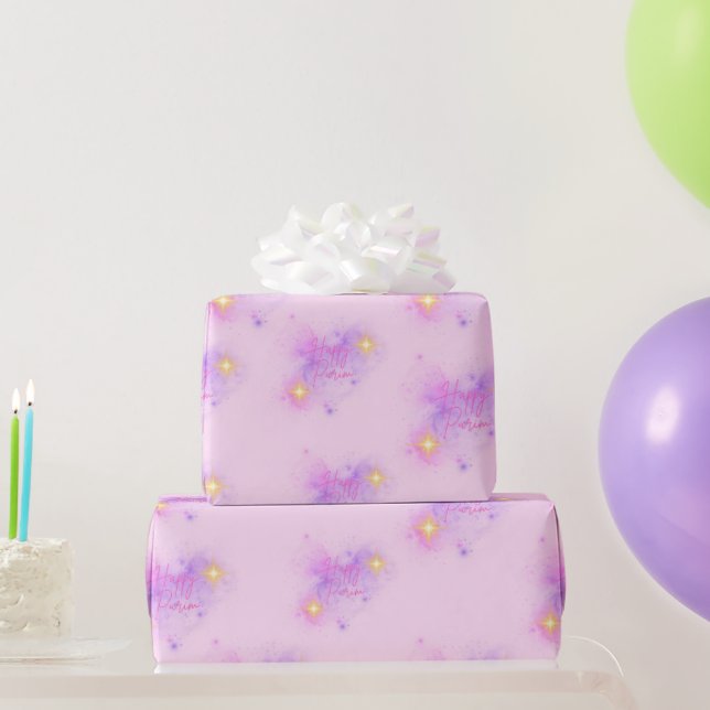 Cadeau Happy Purim Wrapping Papier 30" (Cadeaux de fête)