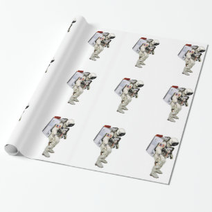 Cadeau Image d'astronaute pour papier brillant