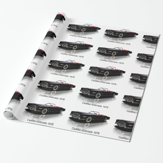 Cadeau Image de voiture classique pour papier brillant (Déroulé)