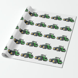 Cadeau Image du tracteur pour le papier d'emballage
