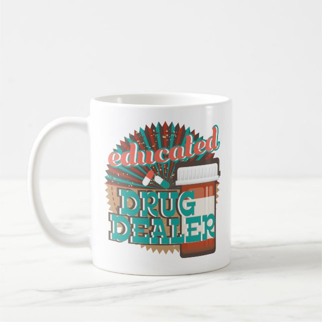 Cadeau instruit de tasse de café de technologie de (Gauche)