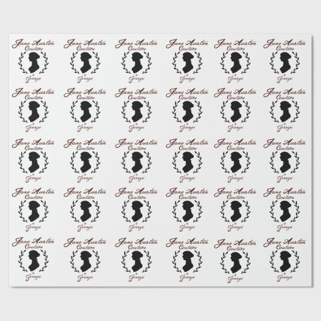 Cadeau Jane Austen Couture Papier à envelopper (Couture)