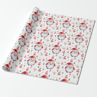 Cadeau Joyeux moments Papier d'enveloppement de Noël