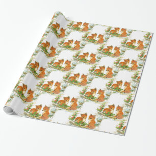 Cadeau Le bébé macule le papier d'emballage de Noël
