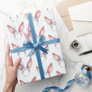 Cadeau Les oreilles du lapin de Pâques   Papier d'emballa