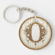 Cadeau lettre O en or pour maman