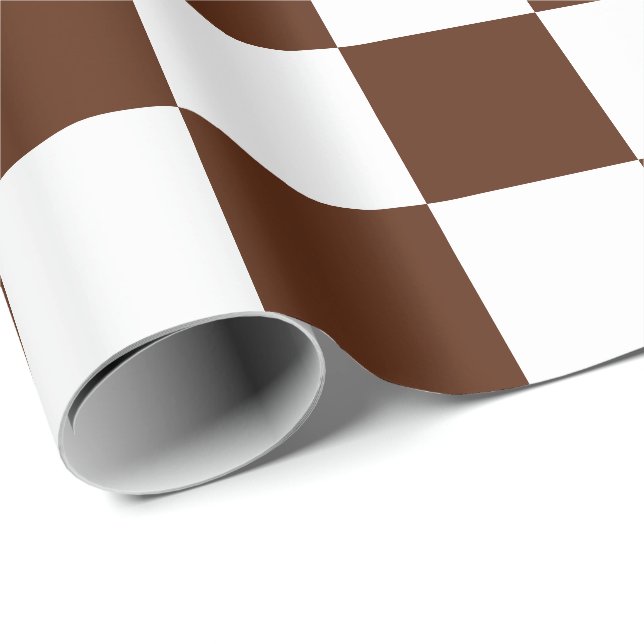 Cadeau L'extra large brunissent et le papier d'emballage (Coin rond)