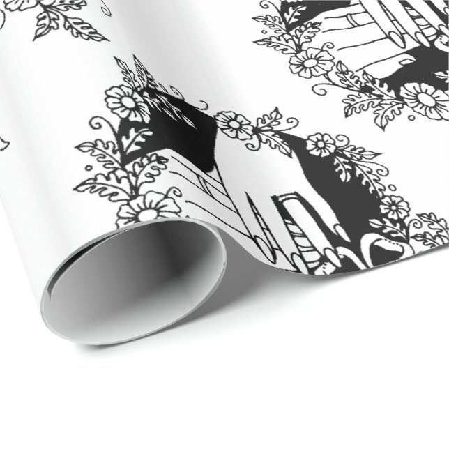 Cadeau Mains Dans Le Mariage De Mariage Papier Enveloppem (Coin rond)