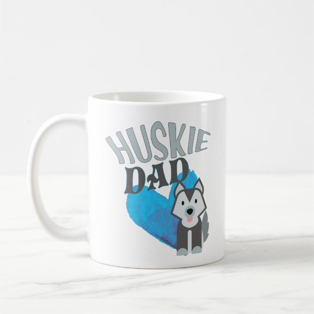 Cadeau mignon de propriétaire de chien de tasse de (Gauche)