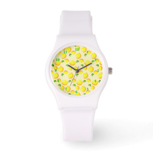 Cadeau Montre citrons Jaunes