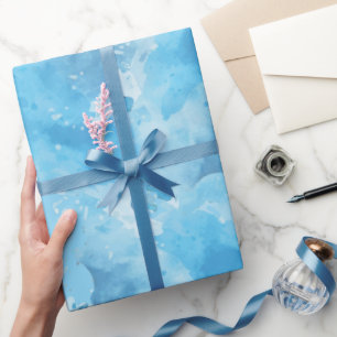 Cadeau Motif diamant sur papier d'emballage noir