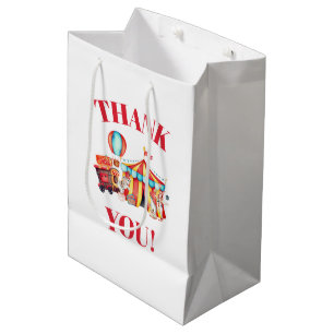 Cadeau Moyen Big Top Circus Carnival Invité Favoriser Sac cadea
